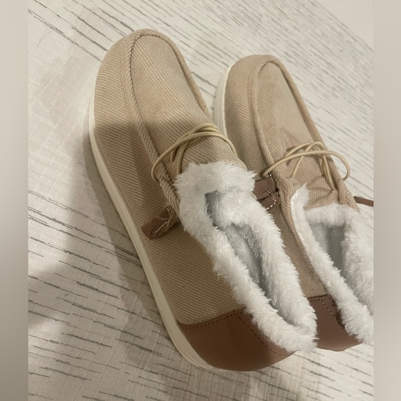 FLEECE WARM SLIDE ONS - Picture 2 of 6